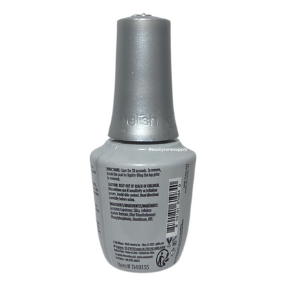 Gelish Velvet Matte No Cleanse Top Coat .5 oz / 15ml #1148135