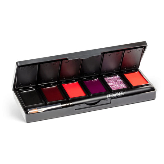 Gelish Cream Gel 6pc Palette Getting Reddy #1121808