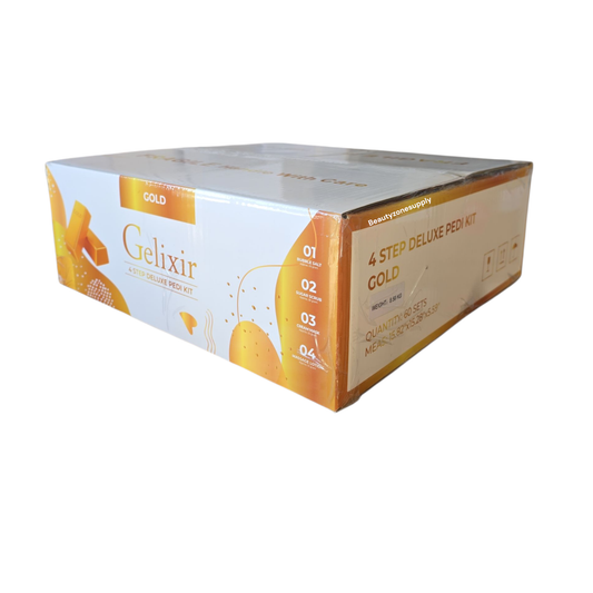 Gelixir Pedi 4 In 1 Pack Bubble Sugar Mask Lotion Case 60 sets