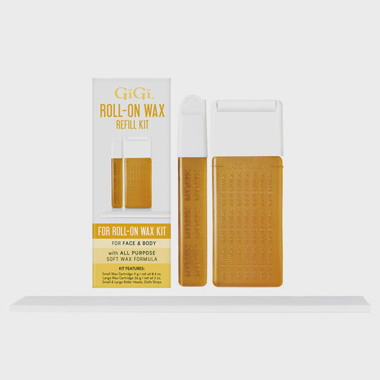 GiGi Roll-On Waxing Kit Roll-On Wax Refill Kit #99066