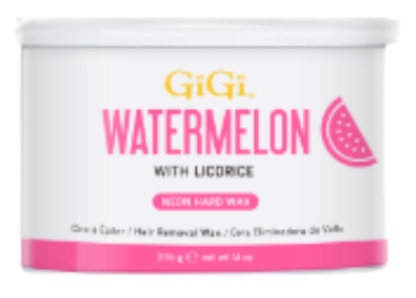 GiGi Wax Can Neon Hard Wax Watermelon 14 oz #43388