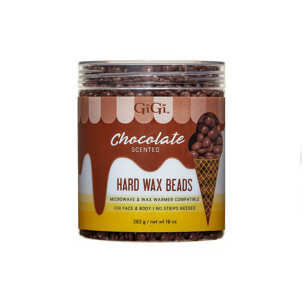 GiGi Hard Wax Beads Chocolate 10 oz
