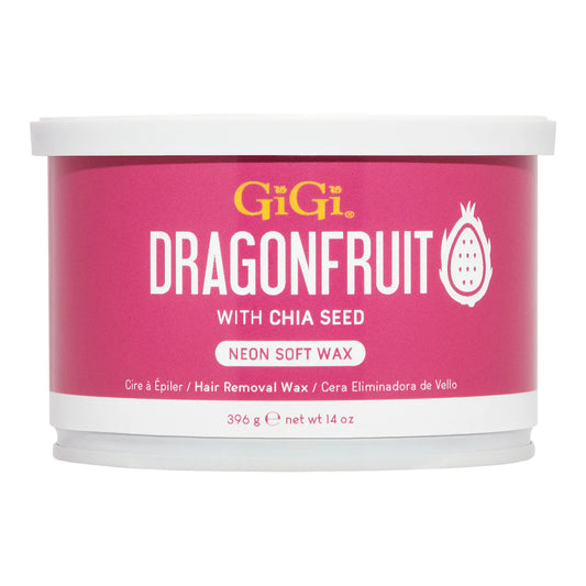 GiGi Wax Can Neon Soft Wax Dragonfruit 14 oz #39882
