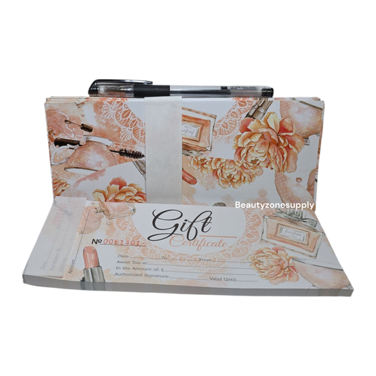 Gift Certificate with Pen & Envelope – 50 Pack (GC-O-EP)