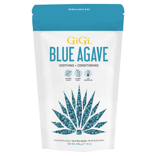 Gigi Hard Wax Blue Agave Hard Wax Beads 14oz 44454