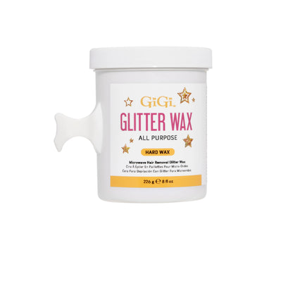 Gigi Wax Glitter Hard Wax Microwave 8 OZ #43265