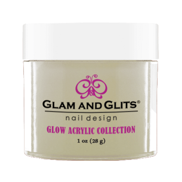 Glam & Glits Glow In The Dark Acrylic (Cream) 1 oz De-Lighted - GL2002