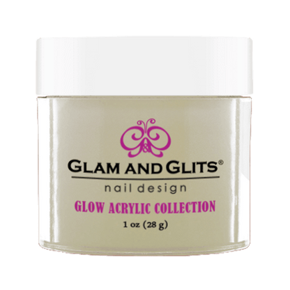 Glam & Glits Glow In The Dark Acrylic (Cream) 1 oz De-Lighted - GL2002