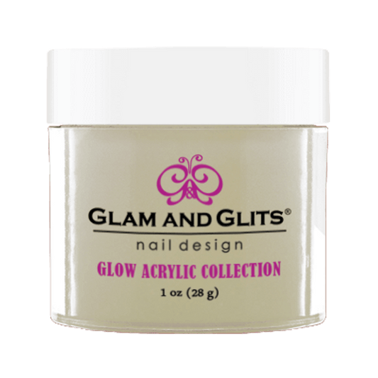 Glam & Glits Glow In The Dark Acrylic (Cream) 1 oz De-Lighted - GL2002