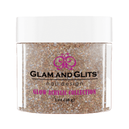 Glam & Glits Glow In The Dark Acrylic (Cream) 1 oz Shooting Stars - GL2021