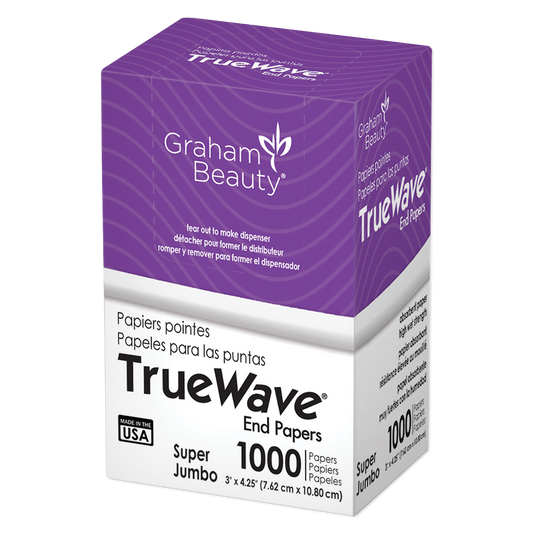 Graham Beauty TrueWave® End Papers - Jumbo #26067