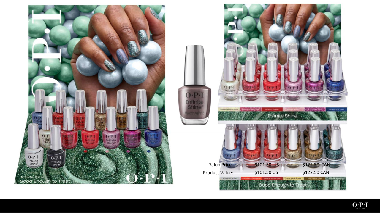 OPI Infinite Shine Hang the Mintsell  0.5 oz #HRS24