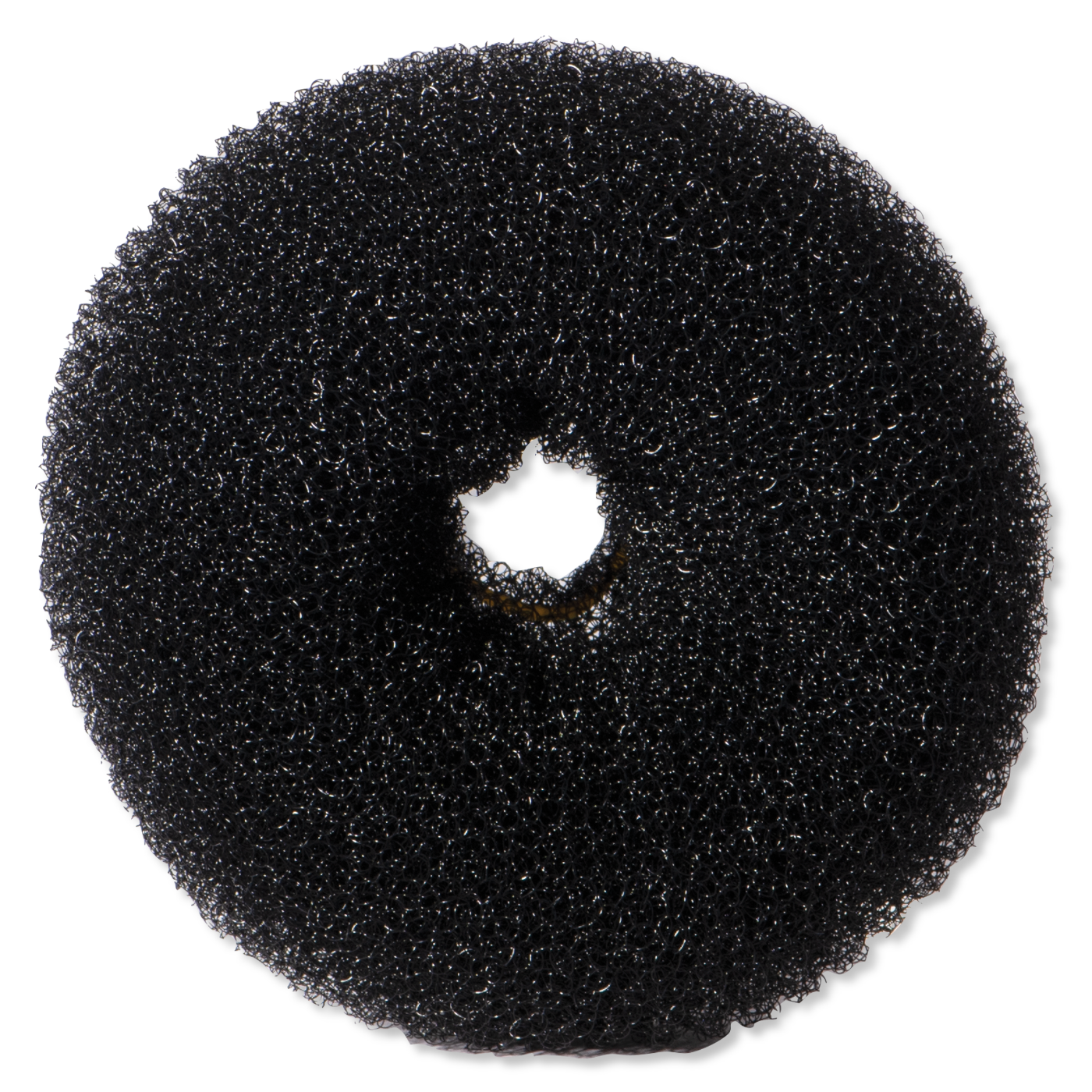 Jumbo Hair Donut, Black - 4-1/4" #HD-28