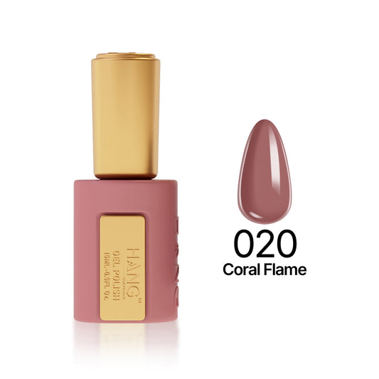 Hang 4 in 1 Gel Premium 020 Coral Flame – 0.5 oz