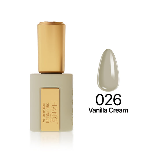 Hang 4 in 1 Gel Premium 026 Vanilla Cream – 0.5 oz