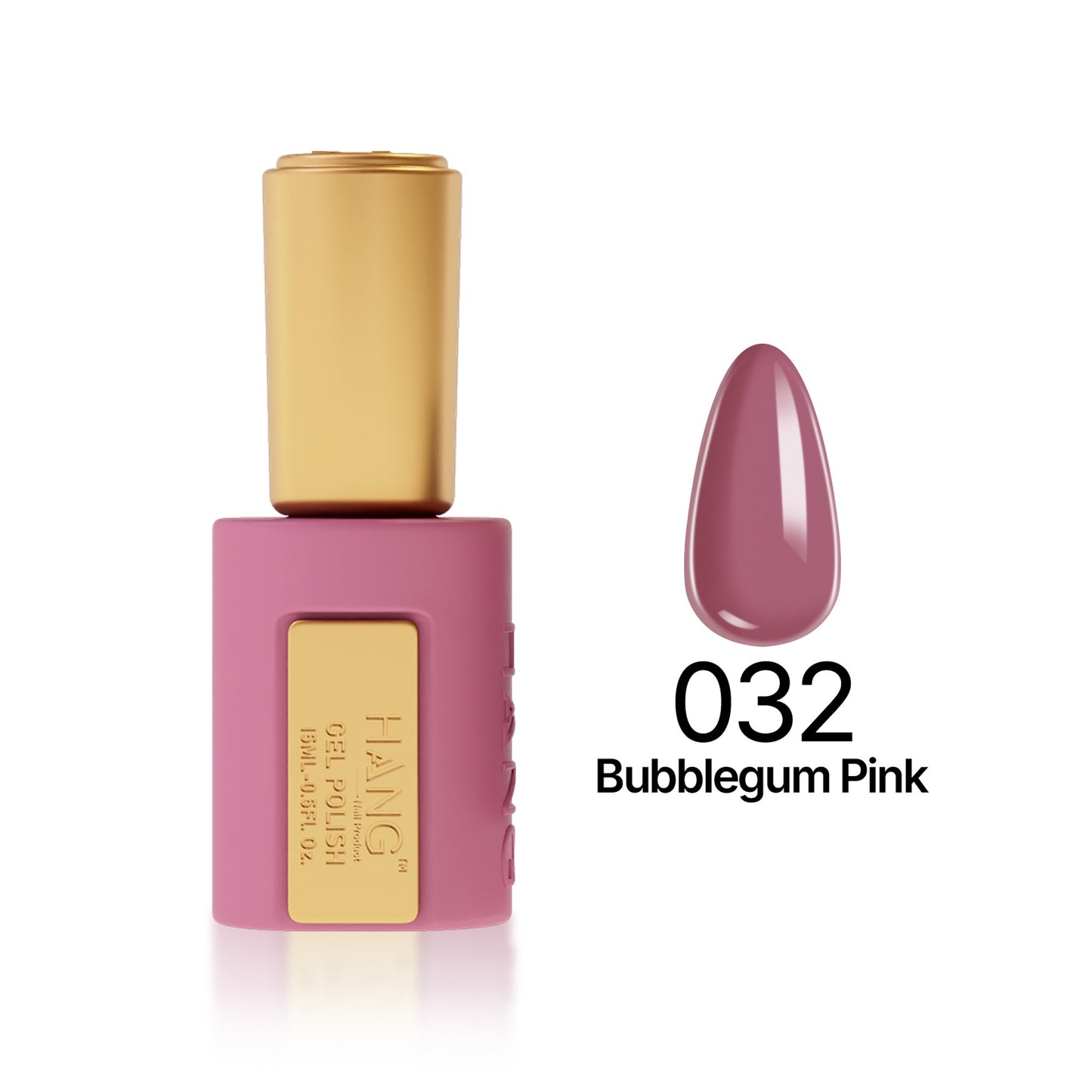 Hang 4 in 1 Gel Premium 032 Bubblegum Pink– 0.5 oz