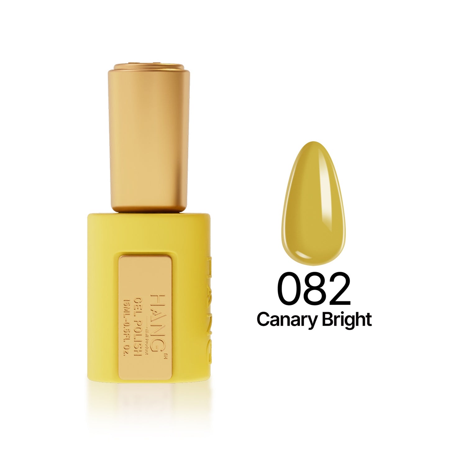 Hang 4 in 1 Gel Premium 082 Canary Bright–0.5 oz
