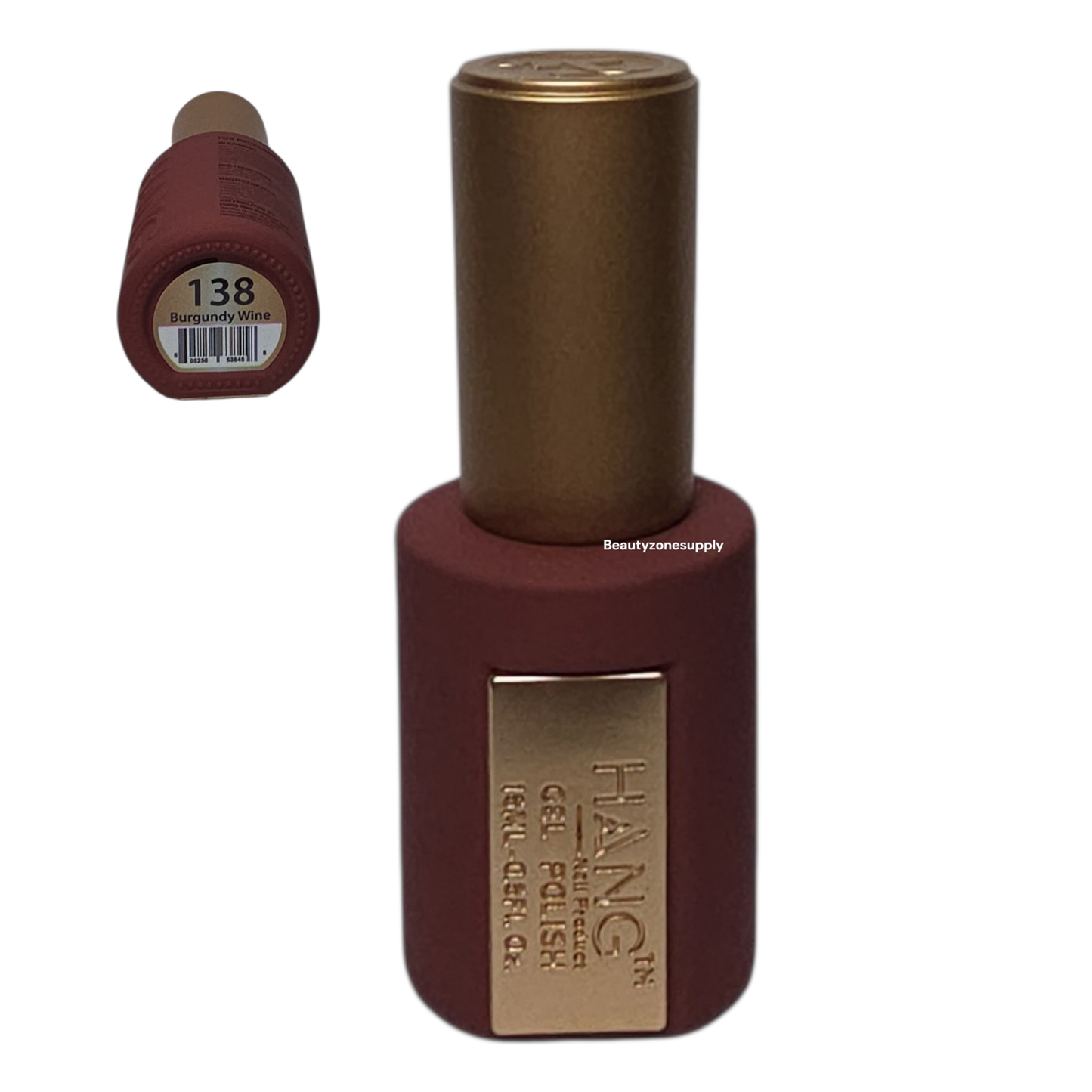 Hang 4 in 1 Gel Premium 138 Burgundy Red– 0.5 oz