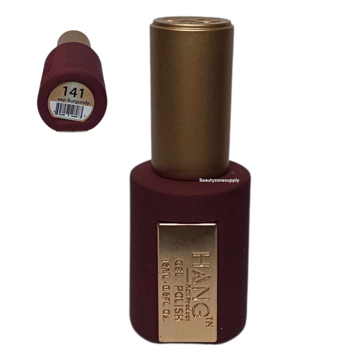 Hang 4 in 1 Gel Premium 141 Deep Burgundy– 0.5 oz