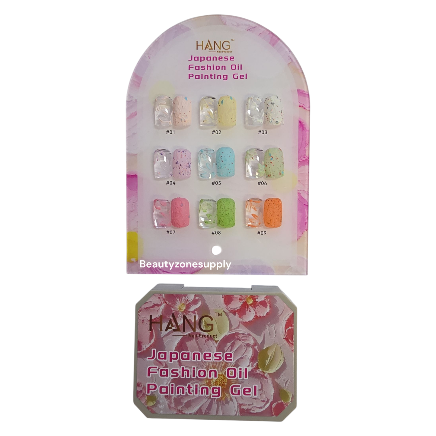 Hang Japanese Fashion Oil Painting Gel Set of 6 Colors