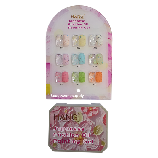 Hang Japanese Fashion Oil Painting Gel Set of 6 Colors