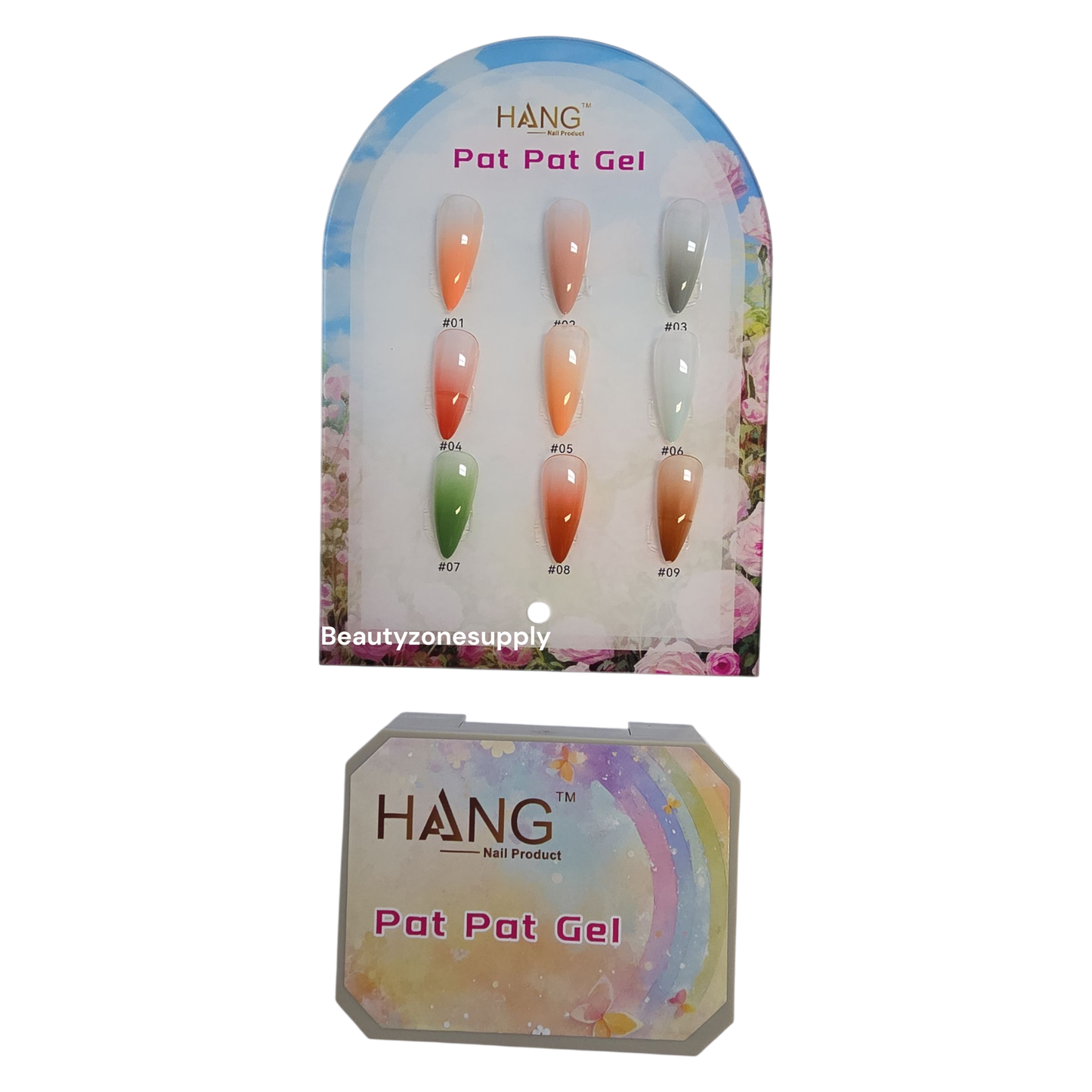 Hang Molding Gel Pat Pat Pat Set 6 Colors B