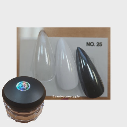 Hang New Chrome Effects Powder Glass Chrome Jar #25 - BeautyzoneNailSupply