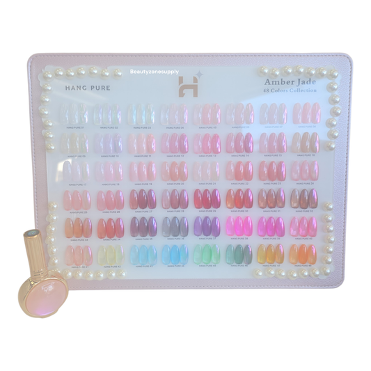 Hang Pure Gel Amber Jade Colors Set – 48 Bottles