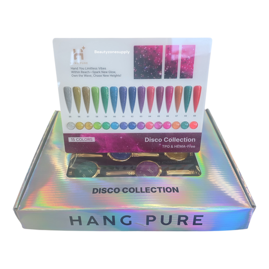 Hang Pure Gel Disco Collection Set – 15 Bottles