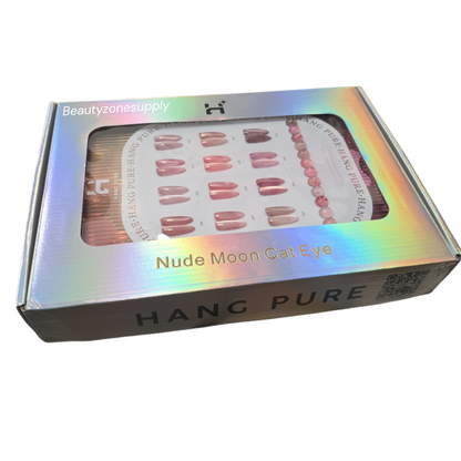 Hang Pure Soak of Gel Nude Moon Cat Eye Collection 12 Colors