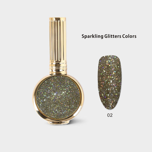 Hang Pure Soak of Gel Sparkling Glitters Color #02