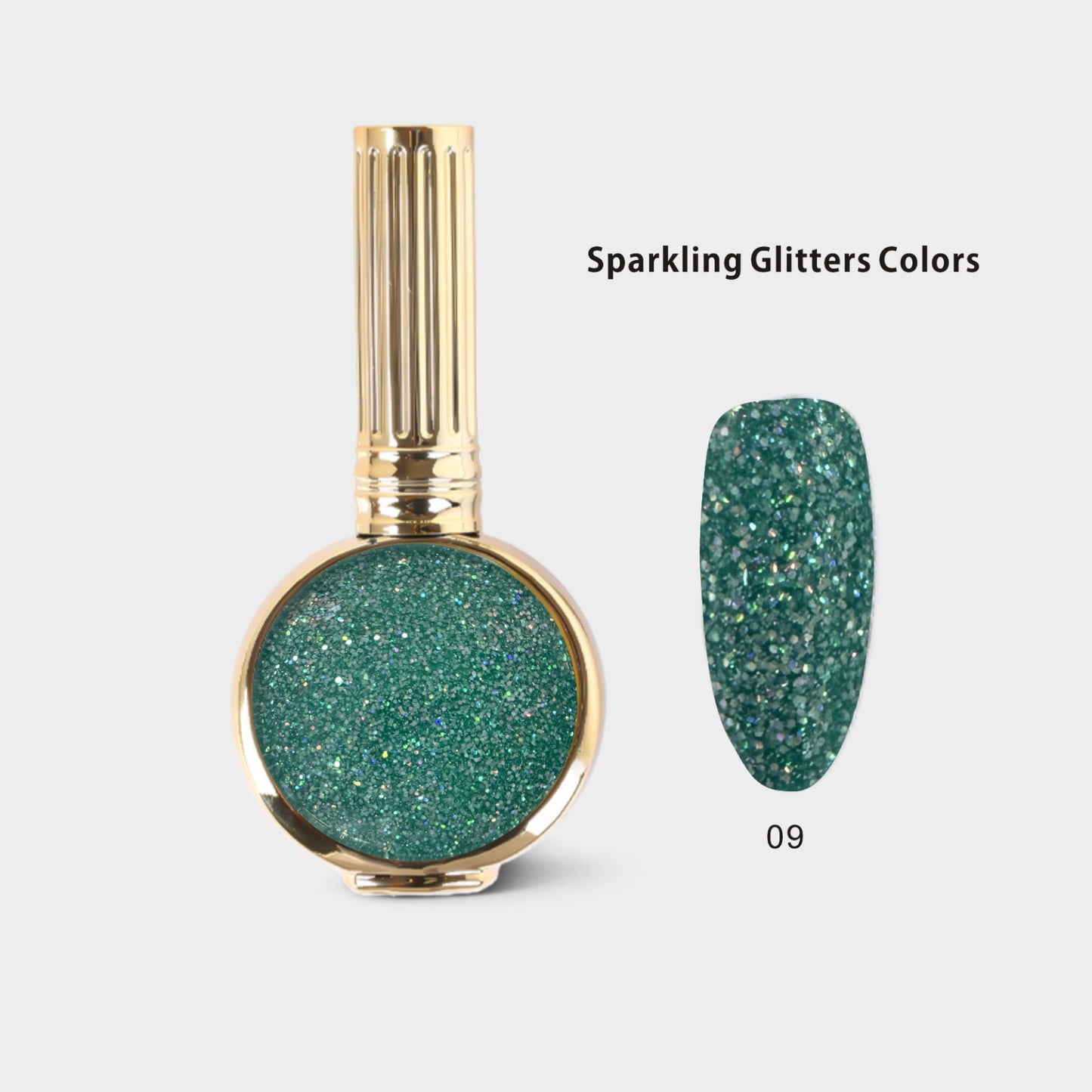 Hang Pure Soak of Gel Sparkling Glitters Color #09