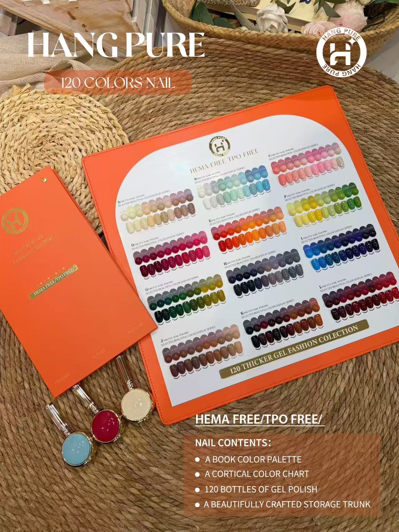 Hang Pure Gel 120 Colors Nail Collection 2026 Free Ship!!