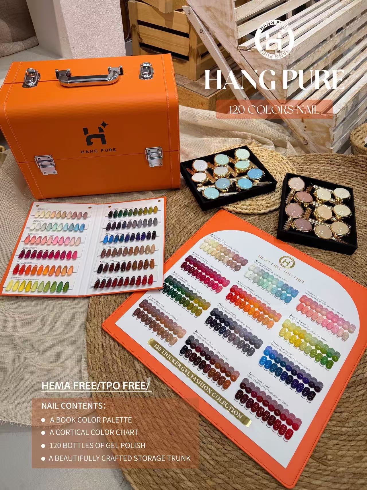 Hang Pure Gel 120 Colors Nail Collection 2026 Free Ship!!