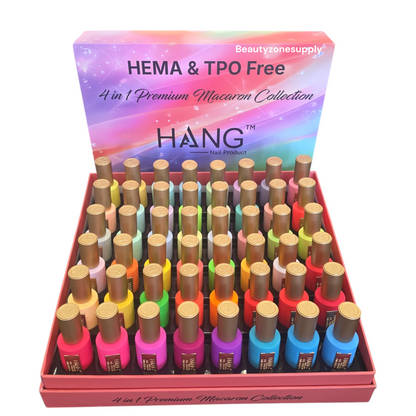 Hang 4 in 1 Gel Premium Macaron Collection 48 Colors