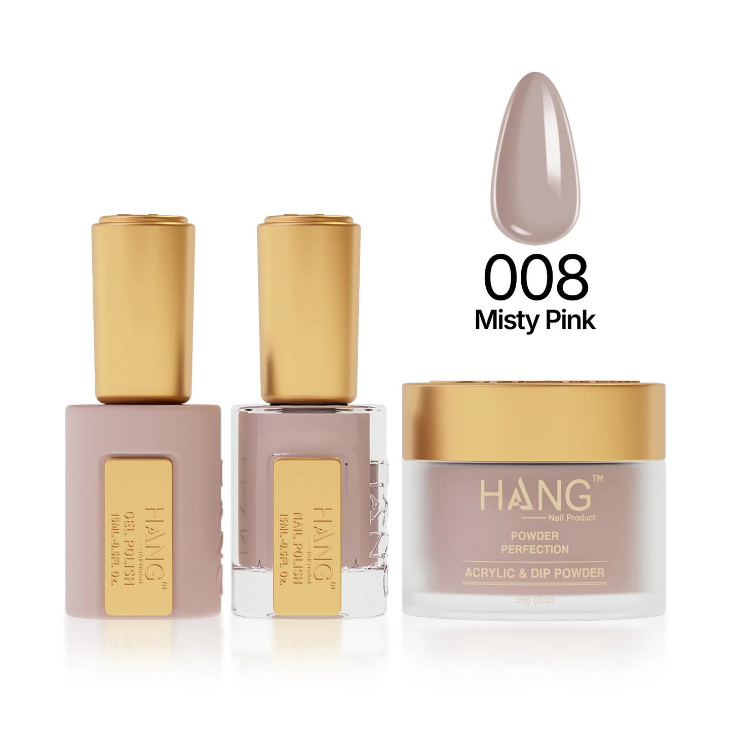 Hang 4 in 1 Premium 008 Misty Pink