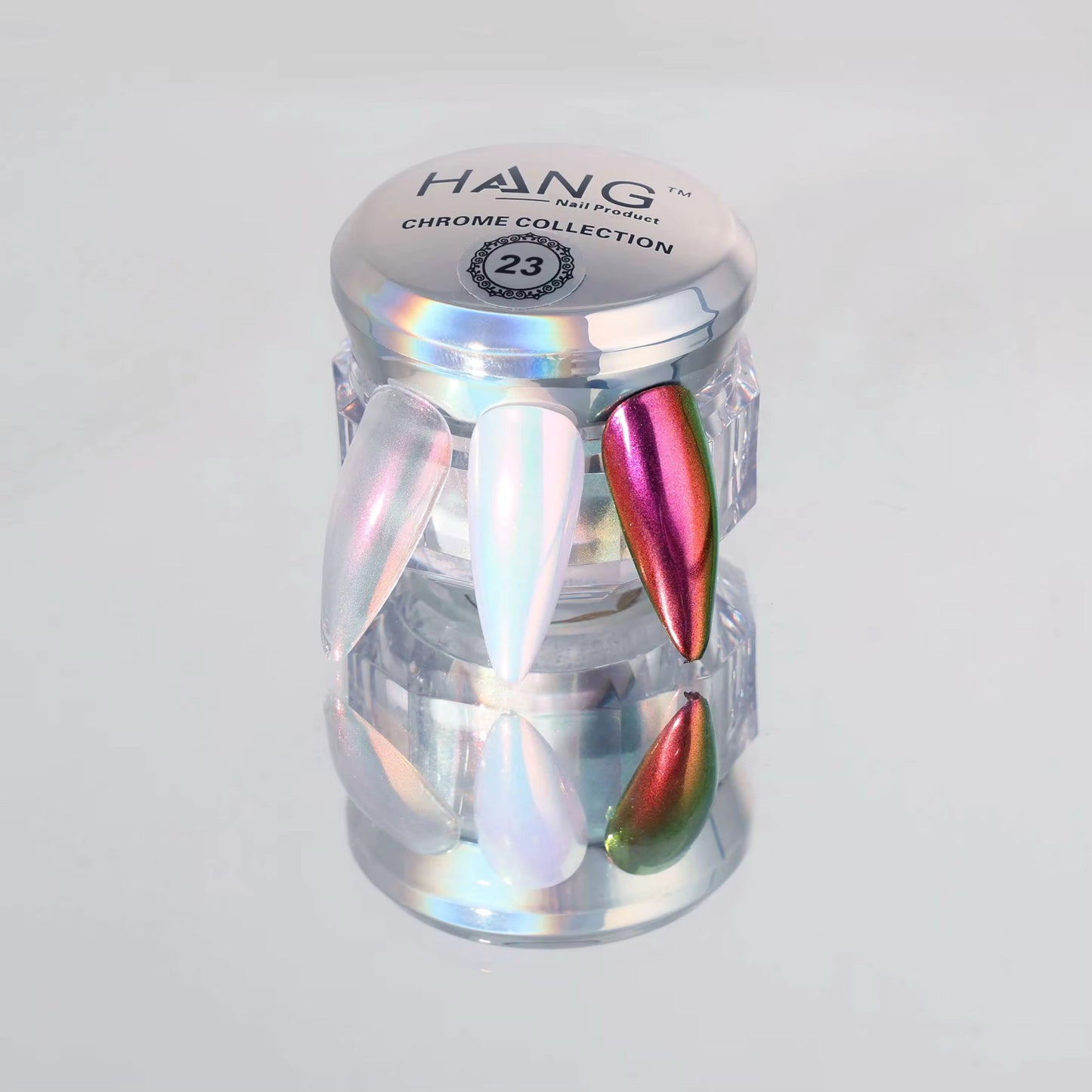 Hang New Chrome Effects Powder Fuchsica Aurora Jar #23