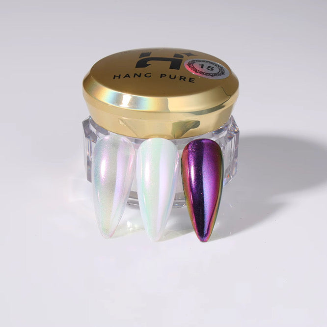 Hang New Chrome Effects Powder Fuchsica Pearl Jar #15