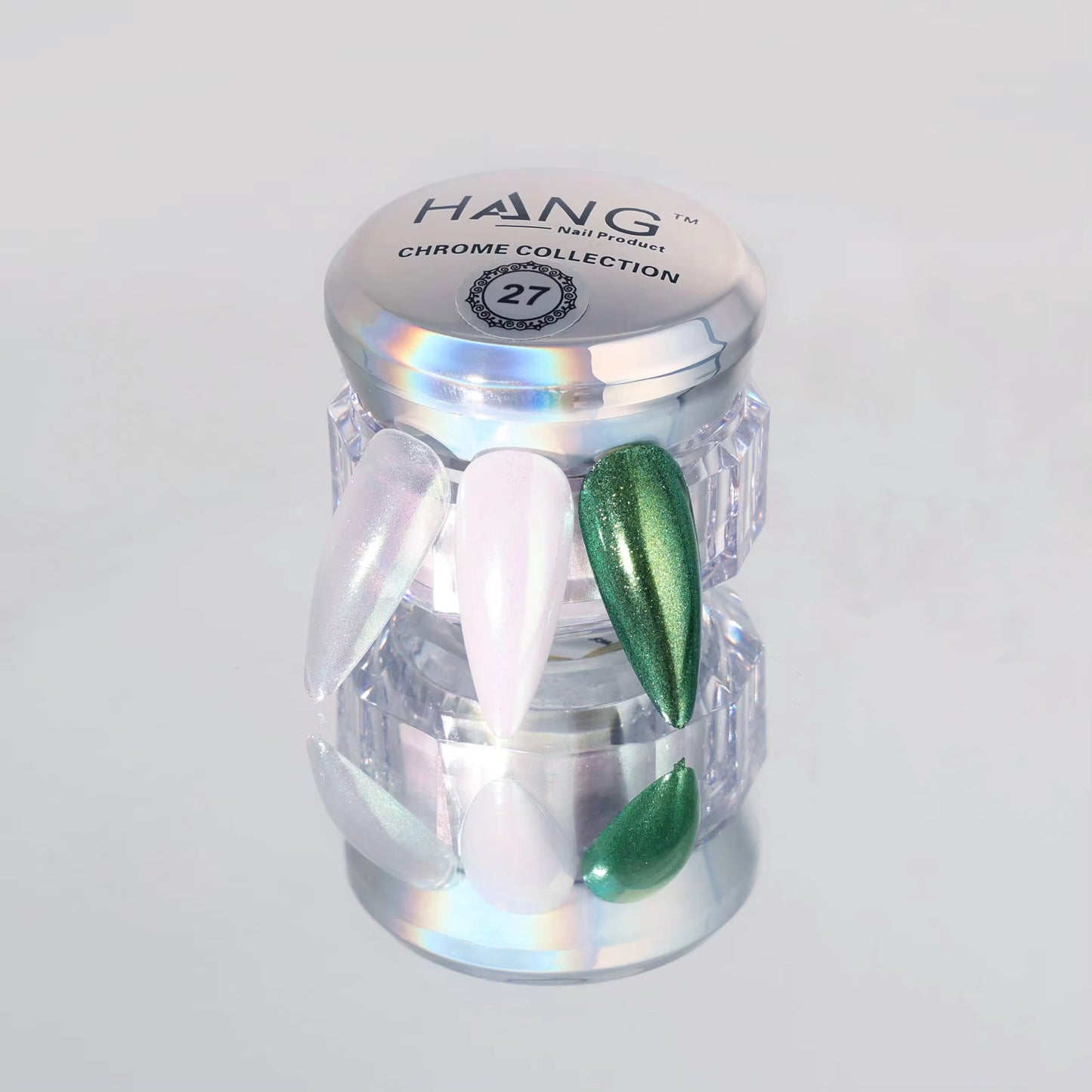 Hang New Chrome Effects Powder Glass Chrome Jar #27