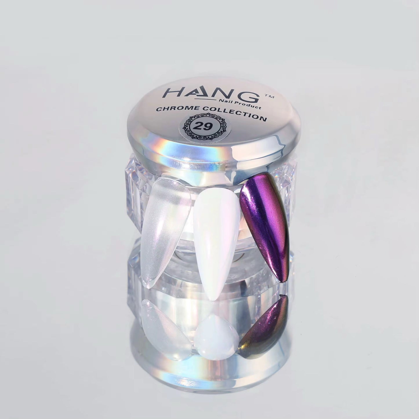 Hang New Chrome Effects Powder Glass Chrome Jar #29