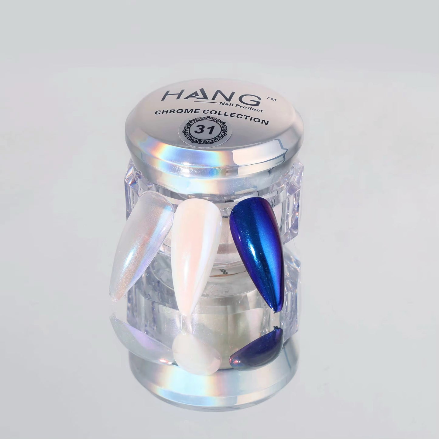 Hang New Chrome Effects Powder Glass Chrome Jar #31