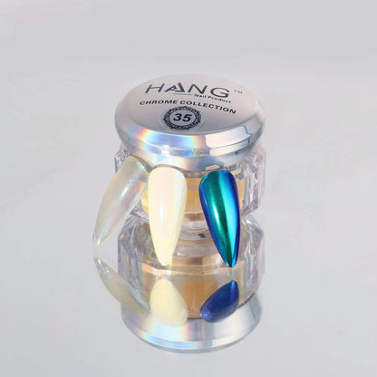 Hang New Chrome Effects Powder Glass Chrome Jar #35