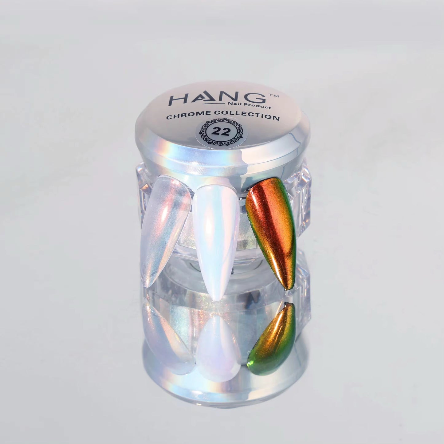 Hang New Chrome Effects Powder Gold Aurora Jar #22