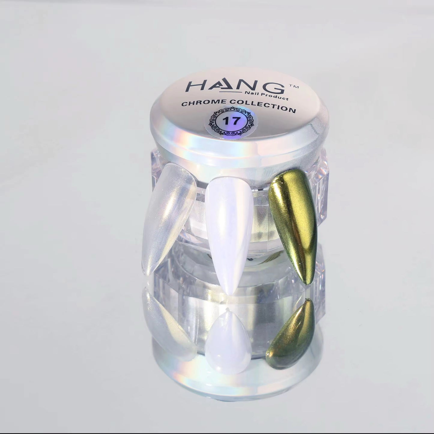 Hang New Chrome Effects Powder Gold Pearl Jar #17