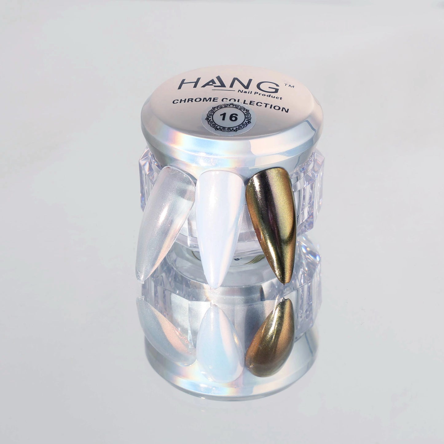 Hang New Chrome Effects Powder Moon Orange Jar #16