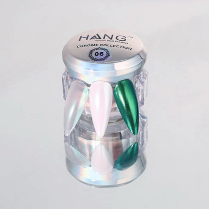 Hang New Chrome Effects Powder Pink Pearl Jar #06