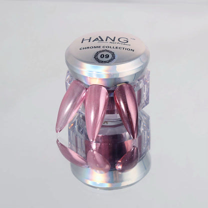Hang New Chrome Effects Powder Pink Rose Jar #09
