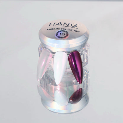 Hang New Chrome Effects Powder Red Pearl Jar #13