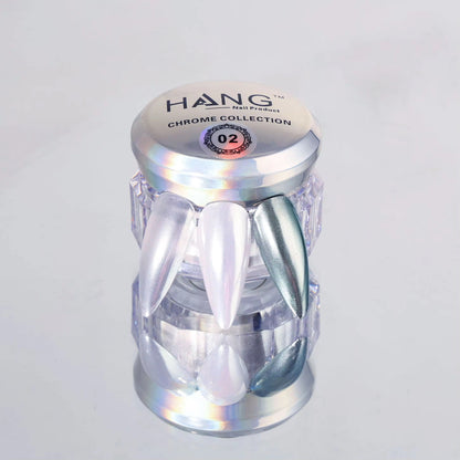 Hang New Chrome Effects Powder Ultra White Pearl Jar #02