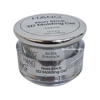 Hang Non Stick 3D Molding Gel UV/LED Clear 15 mL 0.5 fl oz